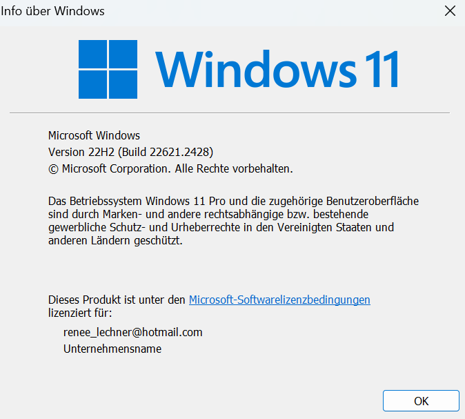 Windows 11 Build 22621.2428